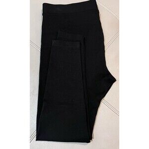Vince Camuto Plus Ponte Leggings black size 1X Versatile Athleisure Elegance‎